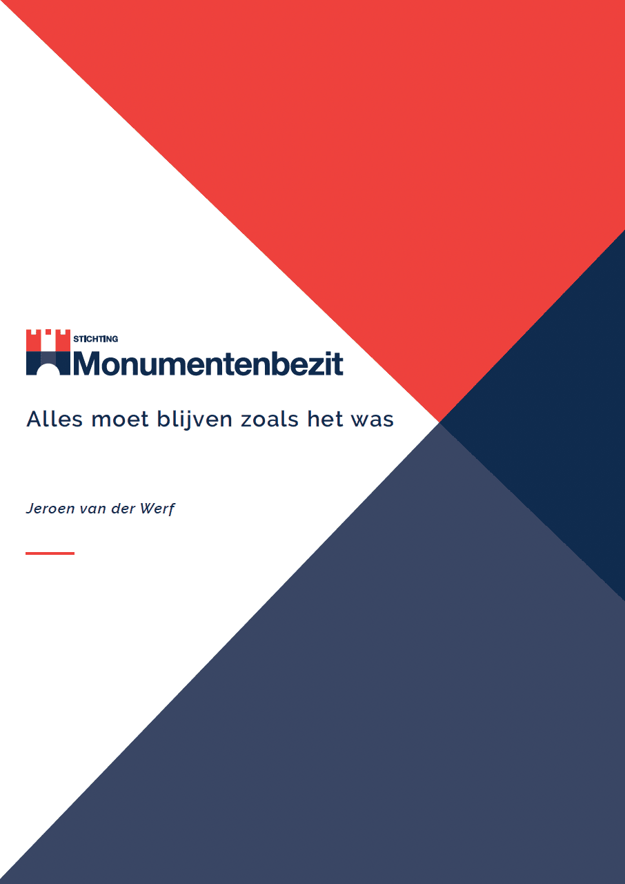 Jaarverslag 2019 | Alles moet blijven zoals het was