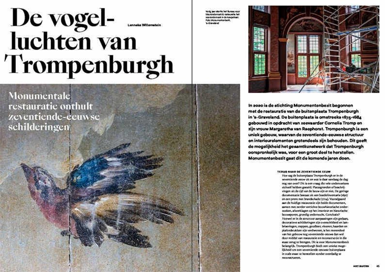 Magazine Het Buiten | De vogelluchten van Trompenburgh